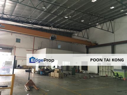 Kota kemuning detached factory with overhead crane, Selangor, Shah Alam