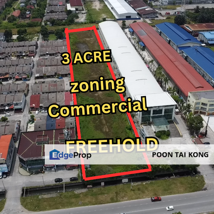 Sentosa klang land for sale @ zoning commercial, Selangor, Klang