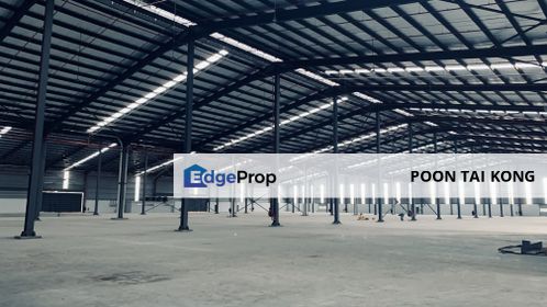 Warehouse with 20m height and loading bay for rent in shah alam, Selangor, Subang