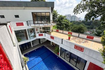 Bukit Tunku (Kenny Hills) Kuala Lumpur Four storey Bungalow for sale