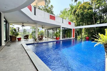 Bukit Tunku (Kenny Hills) Kuala Lumpur Four storey Bungalow for sale