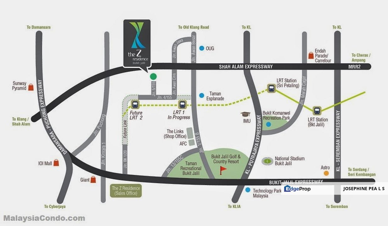 The Z Residence , Bukit Jalil, KL Condo For Sale, Kuala Lumpur, Bukit Jalil