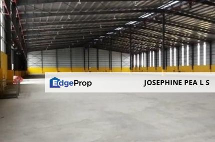 Facing Main Road! Big Detached Factory For Rent Kapar,Meru,Klang, Selangor, Klang