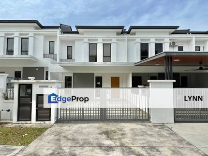 FACING OPEN DOUBLE STOREY SUPERLINK SETIA ALAMSARI IORA KAJANG, Selangor, Kajang
