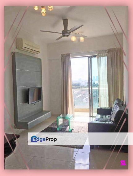 Fully Furnished, Low Floor, Tropicana City Tropics Condo @ Damansara Intan, PJ for Rent, Selangor, Petaling Jaya