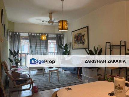 D’Rimba Apartment, Jalan Kenyalang, Kota Damansara For Sale. with balcony, FULLY FURNISHED, Selangor, Petaling Jaya