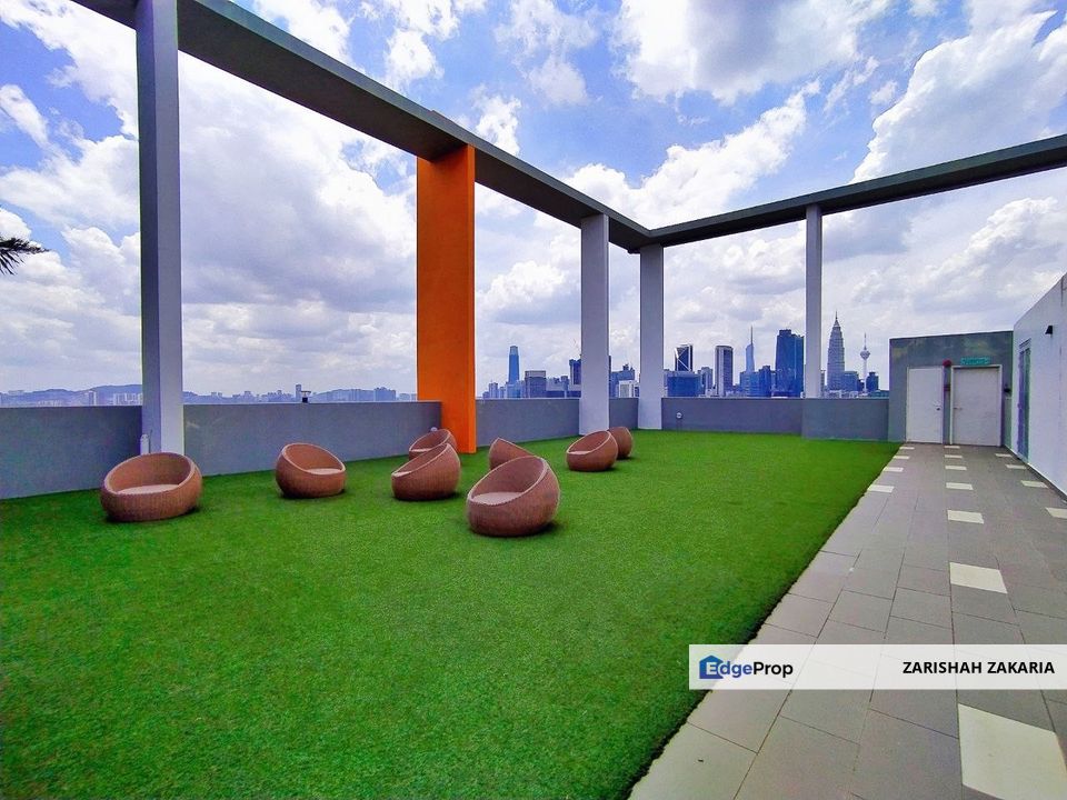Condominium @ The Haute Gurney, Keramat, Kuala Lumpur For Sale  [RENOVATED + SEMI FURNISHED + LOW DENSITY + 2 CARPARK + CITY VIEW], Kuala Lumpur, Keramat