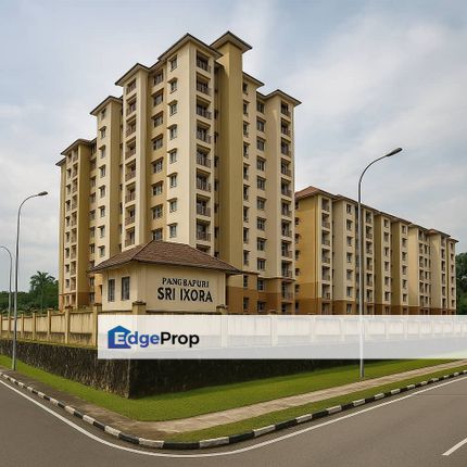 Rumah Sewa - Pangsapuri Sri Ixora Seksyen 27 Shah Alam Selangor, Selangor, Shah Alam