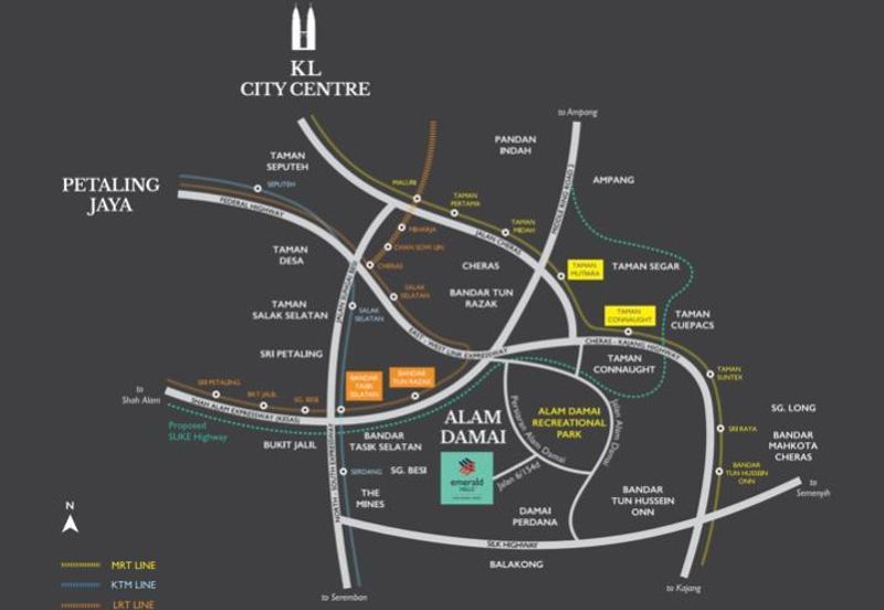 Lakefront Condominium | Emerald Hills @ Alam Damai