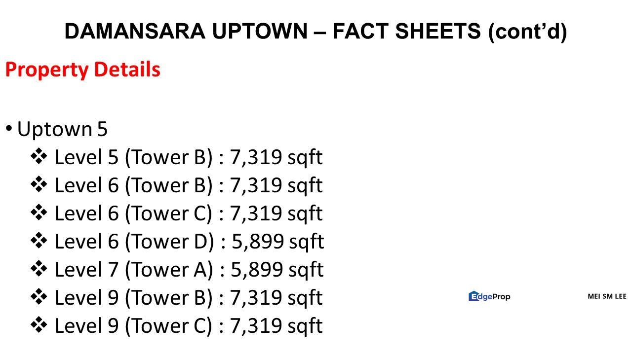 Damansara Utama, Uptown 5 Office Suites, Close to The Starling Mall, Selangor, Petaling Jaya