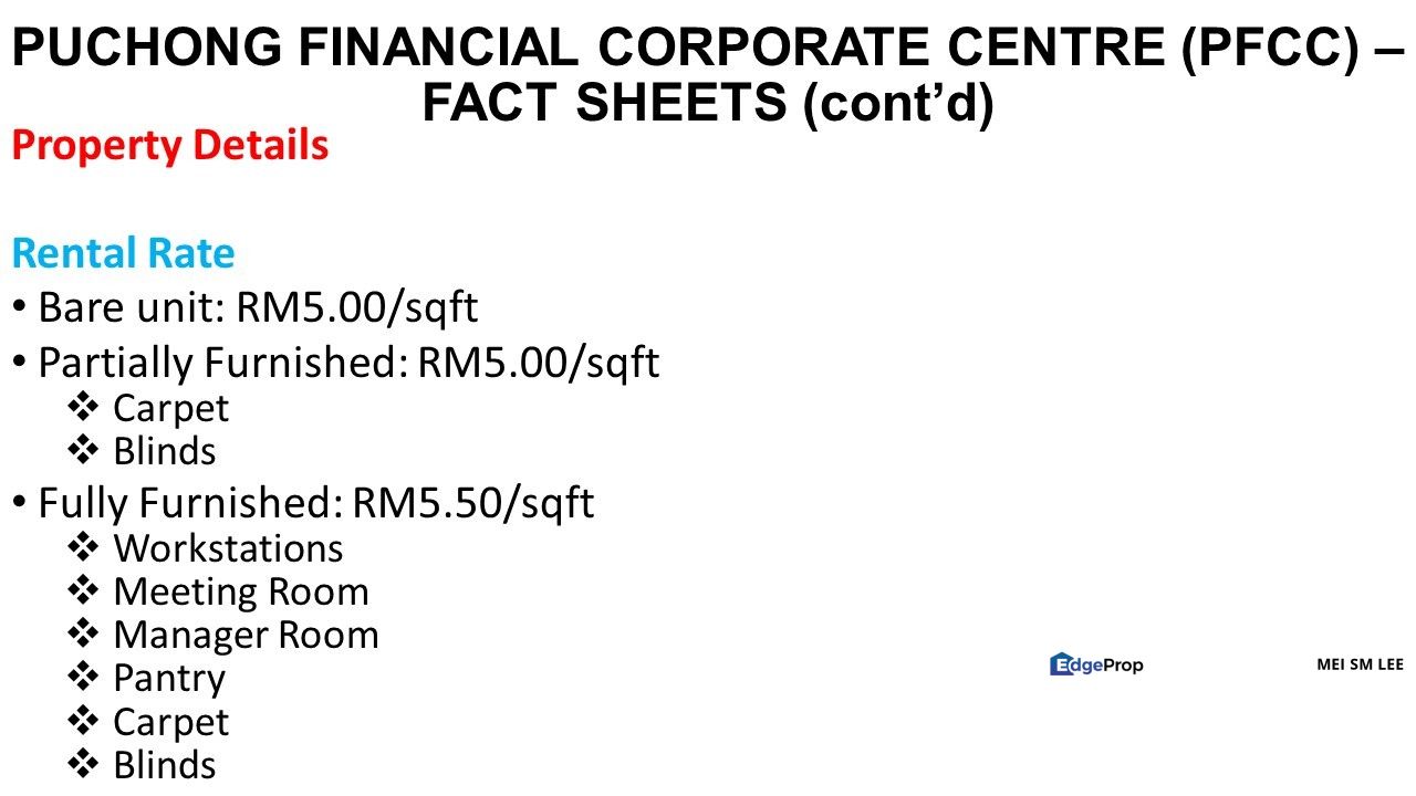 Bare Unit PFCC Office Suites, Puchong Near SetiaWalk Mall, Taman Perindustrian Puchong, Selangor, Bandar Puteri Puchong