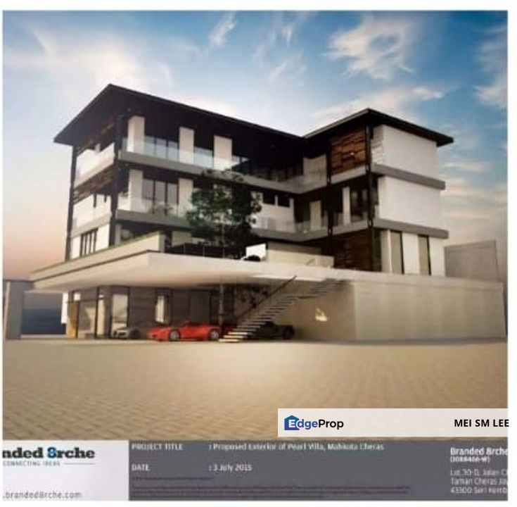 3.5 Storey Bungalow Land @ Bandar Mahkota Cheras, Bandar Baru Sg Long, Selangor, Cheras South