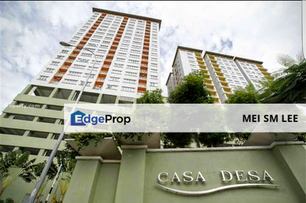 Duplex 2 Bedrooms Condo @ Casa Desa Condominium, near Mid Valley Megamall, Kuala Lumpur, Taman Desa 