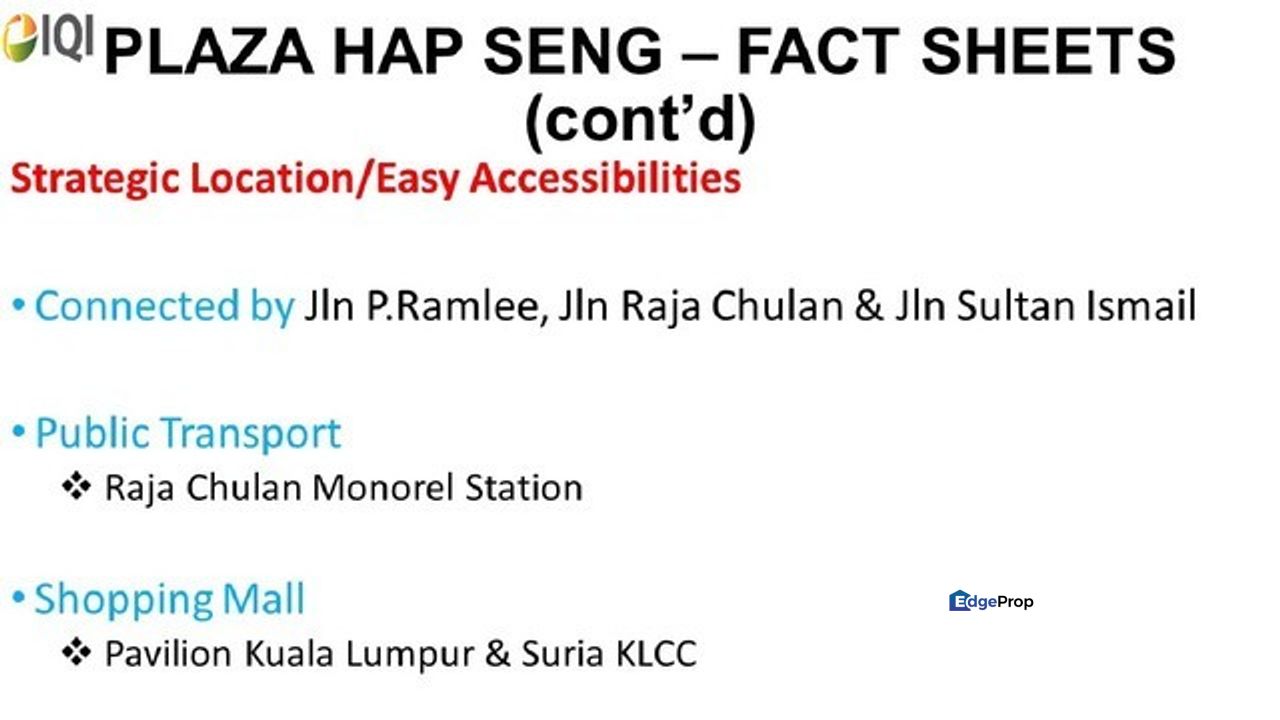 Menara Hap Seng 3, , 