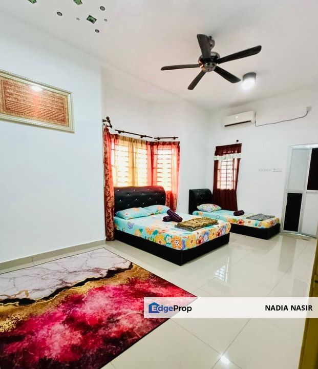 TAMAN SAPURA INDAH, GONG BADAK, DOUBLE STOREY SEMI-D FULLY FURNISHED FOR SALE, Terengganu, Kuala Terengganu