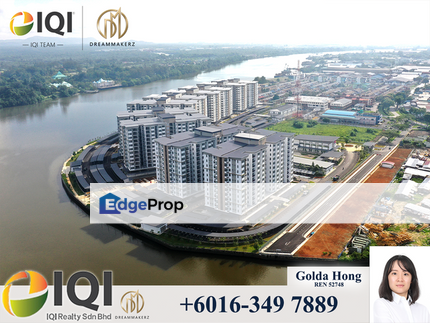 【FOR RENT】 Taman Riverview Bintawa PR1MA Bintawa Riverfront Apartment , Sarawak, Kuching