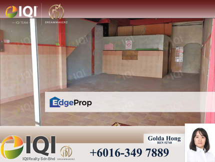 【FOR RENT】Haji Taha Intermediate Shoplot Ground Floor, Sarawak, Kuching
