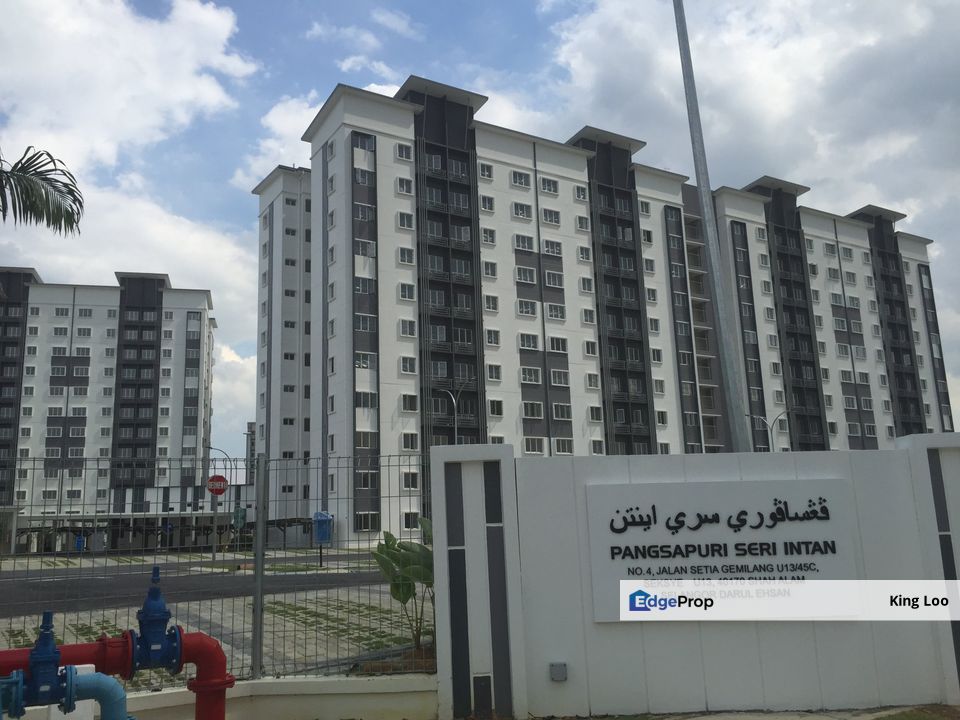 800 Mth Only Seri Intan Apartment Setia Alam For Rental Rm750 By King Loo Edgeprop My
