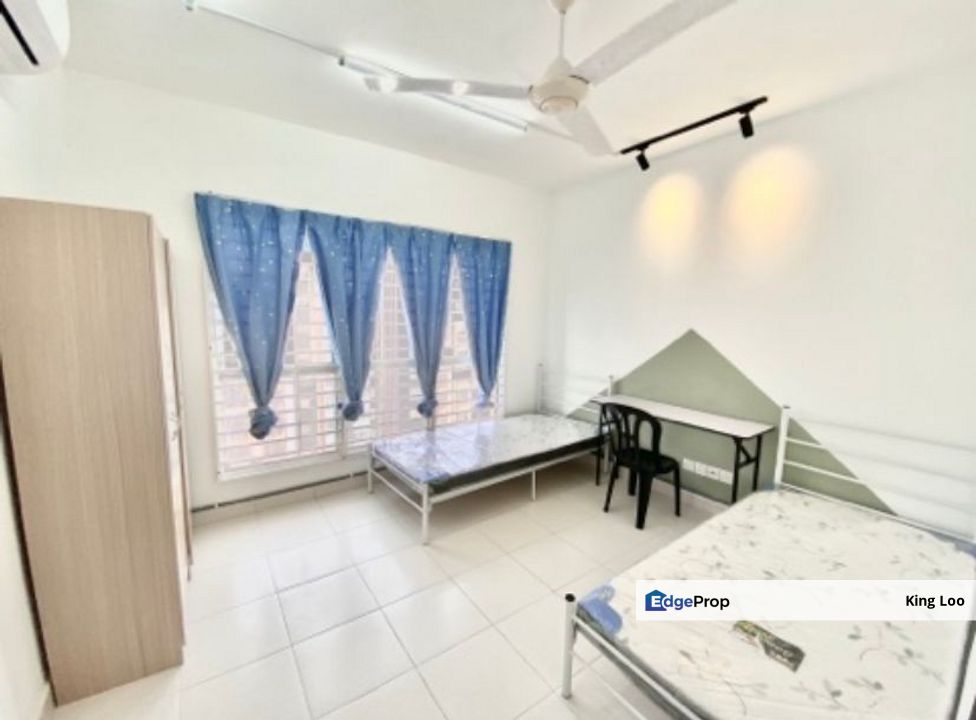 Bilik Sewa Wifi Parking Aircond Seri Mutiara Apartment Setia Alam for