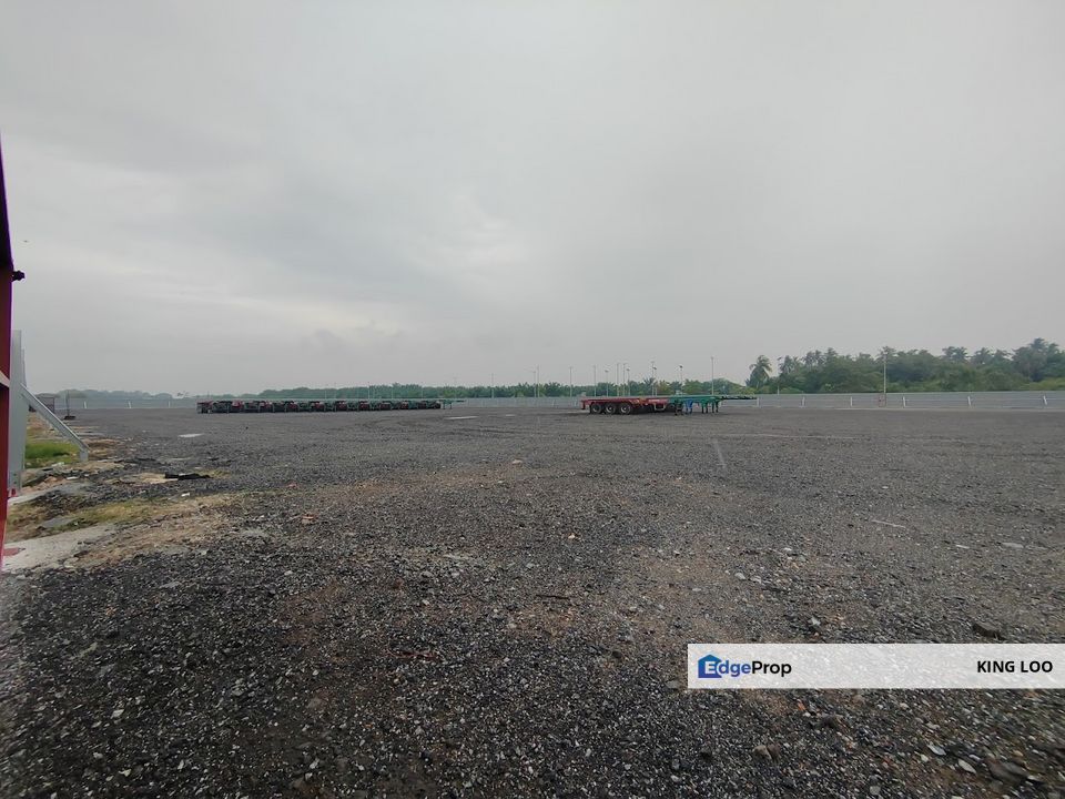 Telok Gong Industrial Zoned Land for Rent,Flatten ground and Fenced up, Selangor, Port Klang