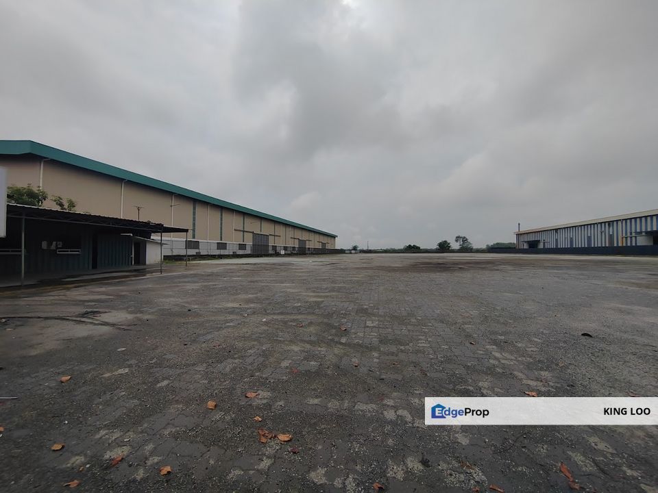 Telok Gong Industrial Zoned Land for Rent,Flatten ground and Fenced up, Selangor, Port Klang