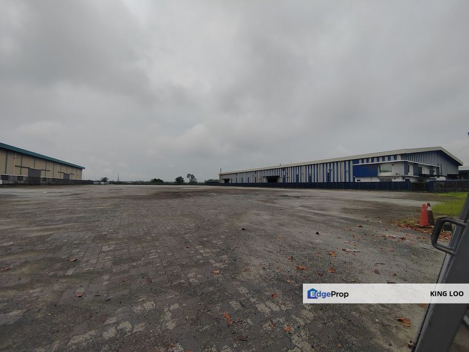 Telok Gong Industrial Zoned Land for Rent,Flatten ground and Fenced up, Selangor, Port Klang