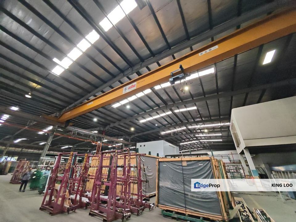 Prime Detached Heavy Industrial Facility at Taman Perindustrian Puchong Utama For Sale, Selangor, Bandar Puteri Puchong