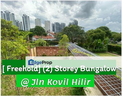 { GORGEOUS} (2) STOREY BUNGALOW @ JALAN KOVIL HILIR , Kuala Lumpur, Jalan Ipoh