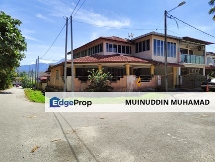 Double Storey Corner Lot House Jalan Sepuluh Taman Tapah Perak, Perak, Tapah