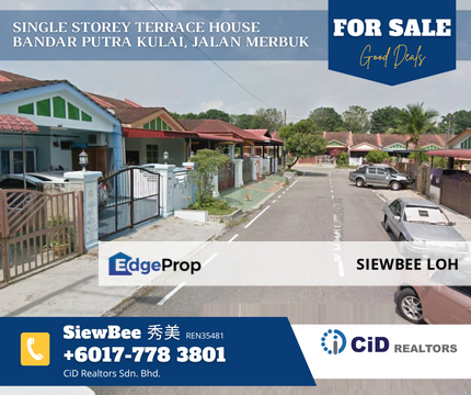 Single Storey Terrace House @ Bandar Putra Kulai, Johor, Kulai