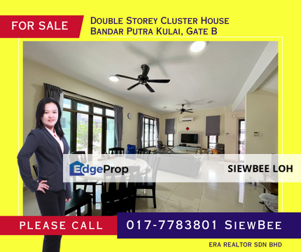 Double Storey Cluster House @ Bandar Putra Kulai, Johor, Kulai