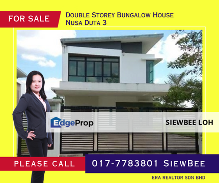 Double Storey Bungalow House @ Nusa Duta 3, Johor, Johor Bahru