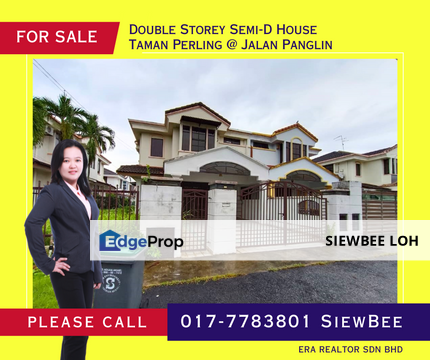 Double Storey Semi-D House @ Taman Perling, Johor, Johor Bahru