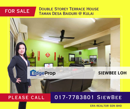 Double Storey Terrace House @ Taman Desa Baiduri, Johor, Kulai