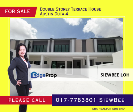 Double Storey Terrace House @ Austin Duta 4, Johor, Johor Bahru