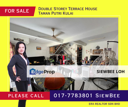 Double Storey Terrace House @ Taman Putri Kulai, Johor, Kulai