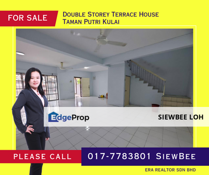 Double Storey Terrace House @ Taman Putri Kulai, Johor, Kulai