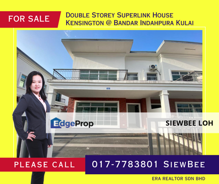 Double Storey Superlink House @ Bandar Indahpura Kulai, Johor, Kulai