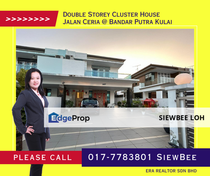 Double Storey Cluster House @ Bandar Putra Kulai, Johor, Kulai