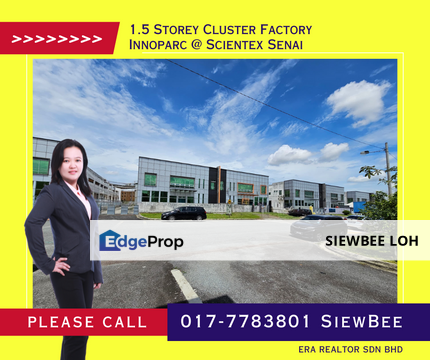 1.5 Storey Cluster Factory @ Scientex Jaya Senai, Johor, Senai