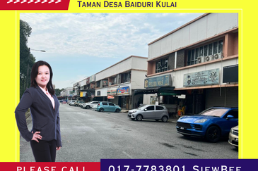 Unblock View Double Storey Shoplot @ Taman Desa Baiduri Kulai