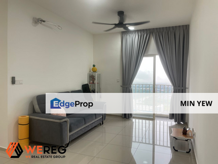Facing Lake Nice View Partially Furnished 3bedrooms @ The Tresor, Gravit8, Klang, Selangor, Klang