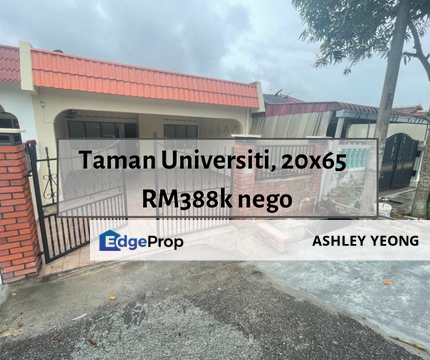 Taman Universiti @ Single Storey For Sale, Johor, Skudai