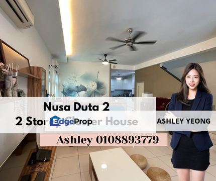 Taman Nusa Duta 2, Cluster House For Sale, Johor, Johor Bahru