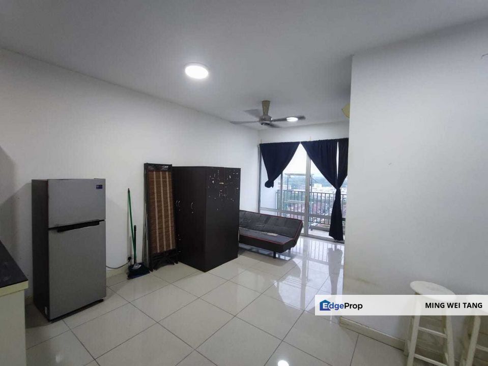 Greenfield Regency Service Apartment Studio Facing Sutera Mall for Sale