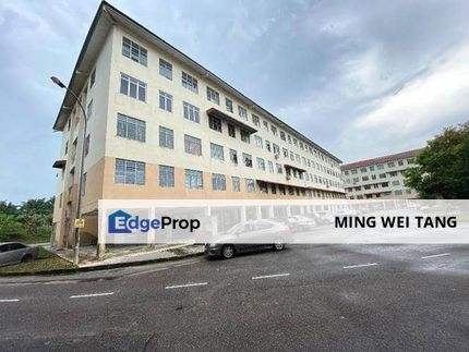 Taman Seri Orkid Flat 3 Bedroom 1 Bathroom for Sale, Johor, Johor Bahru