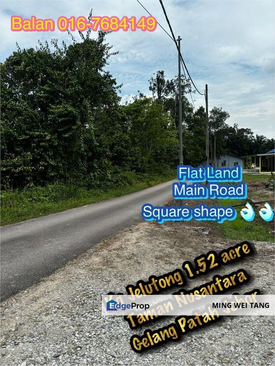 Taman nusaria 1.52 acre Agriculture Land for Sale , Johor, Gelang Patah