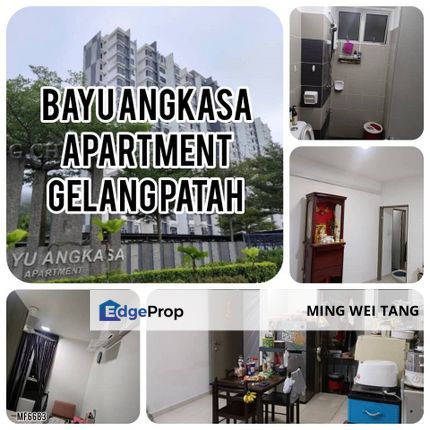 Bayu Angkasa Nusa Bayu Gelang Patah Renovated 3 Rooms Sale, Johor, Gelang Patah