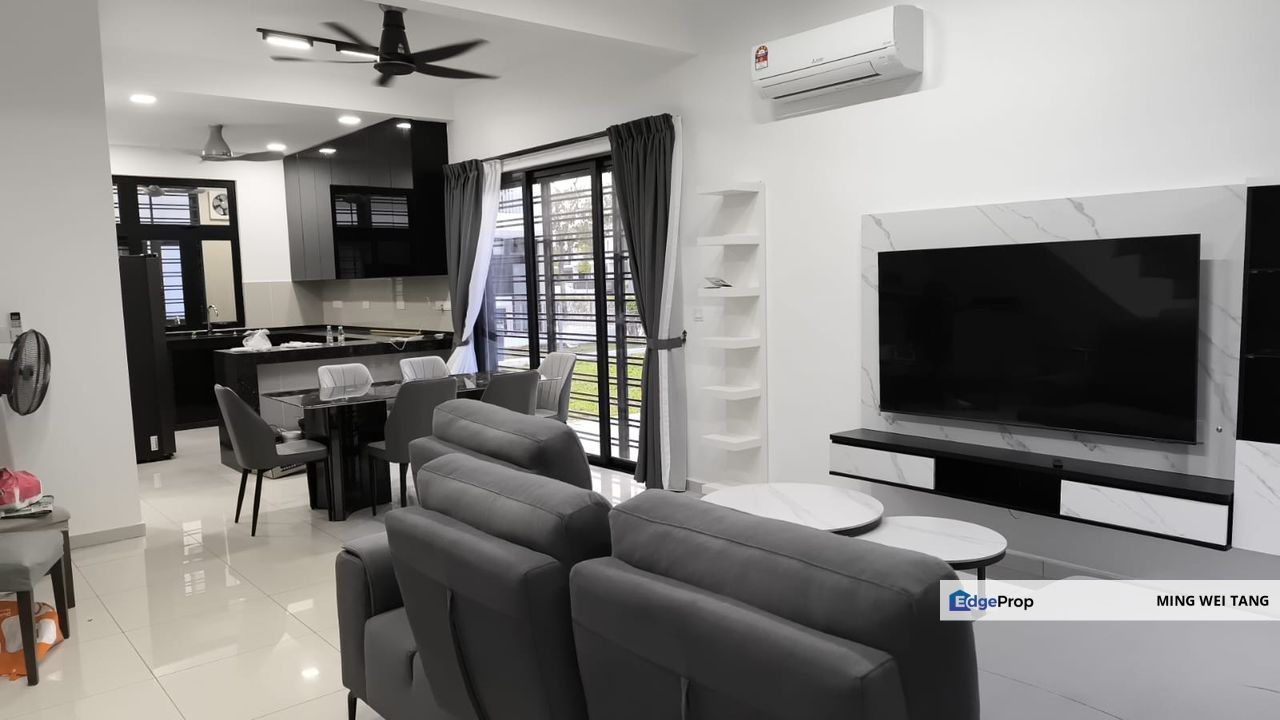 Sunway Citrine Lakehome Double Storey Link House Corner Lot , Johor, 