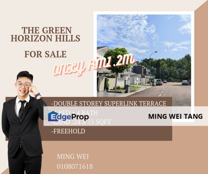 Hot Area The Green Horizon Hills Renovation Sale, Johor, 